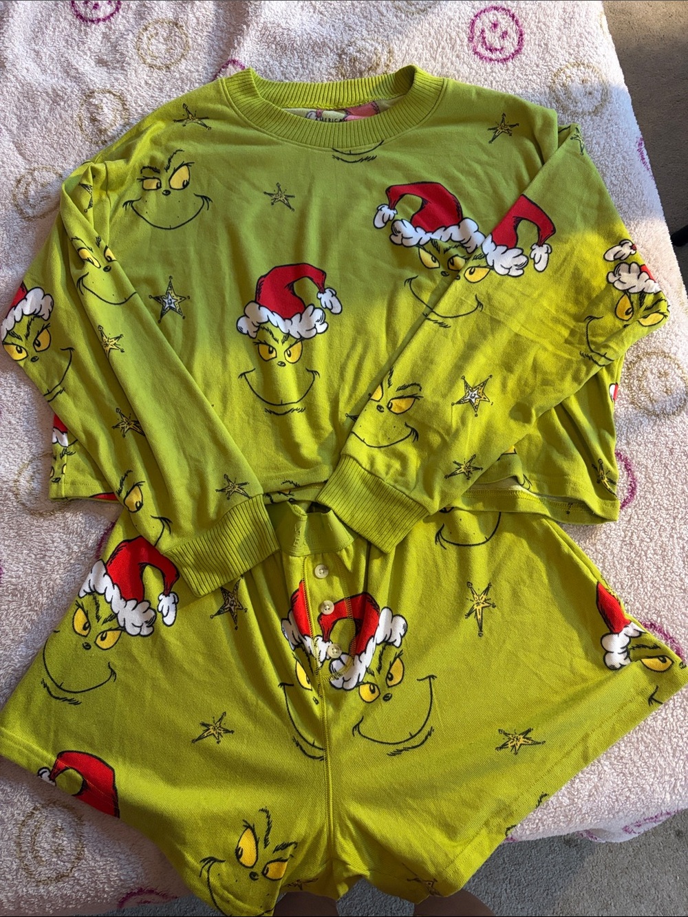 Grinch PJ set